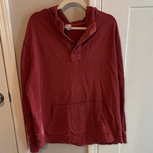 Merona Men's Burgundy Hoodie